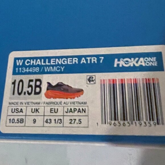 NEW Women's HOKA Challenger ATR 7 Running Shoes Mauve Cyclamen US 10.5 Sneakers - Picture 11 of 15
